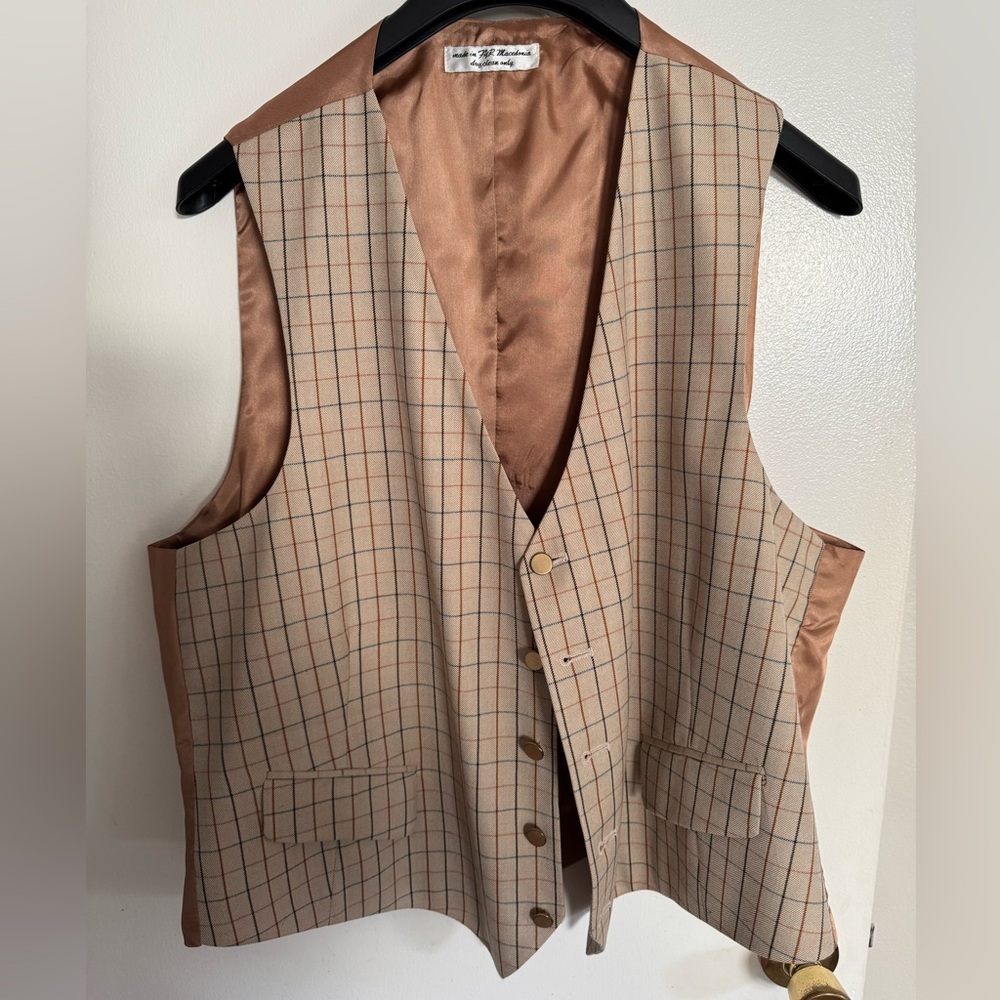 RJ Classic Equestrian tattersall vest